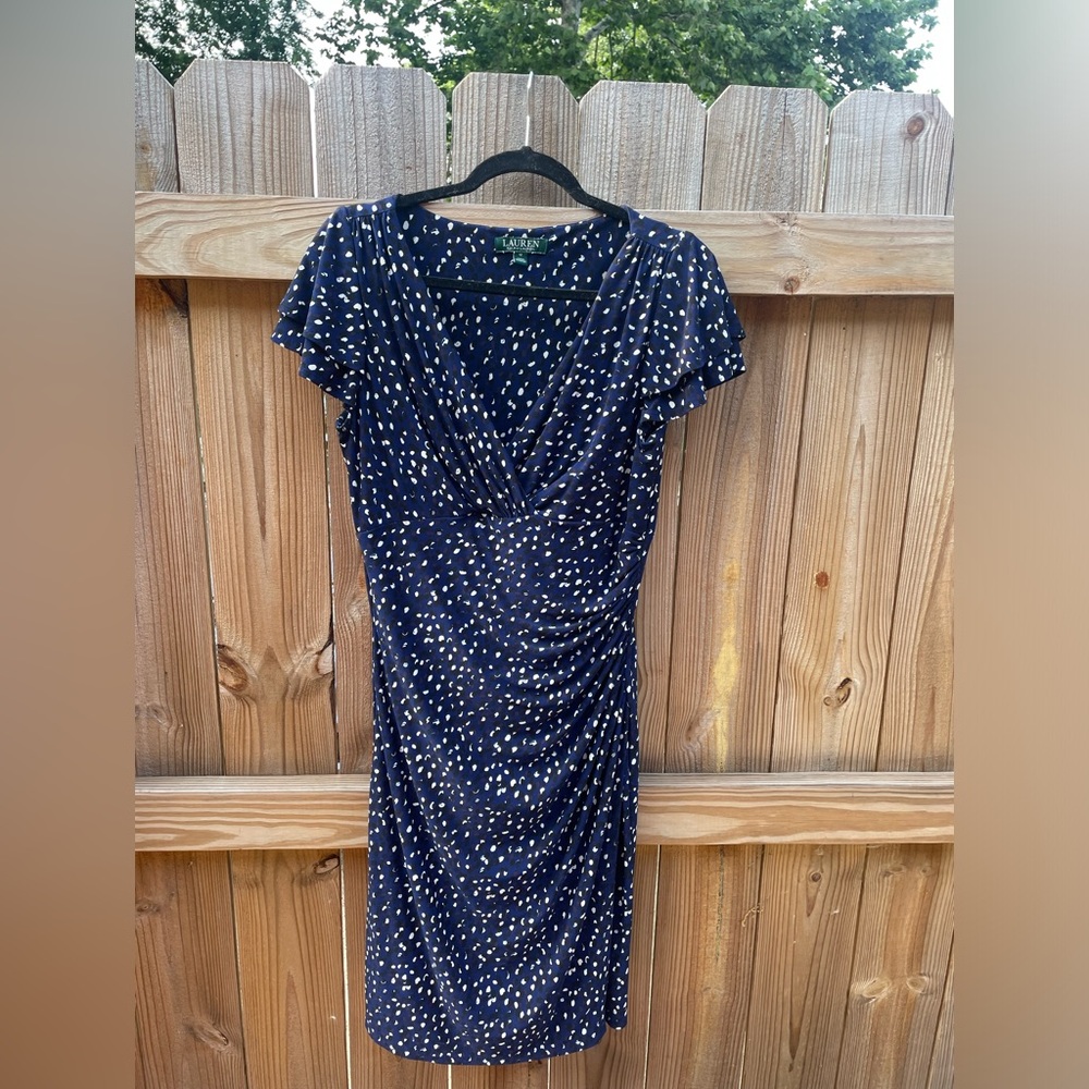 Ralph Lauren Faux Wrap Dress